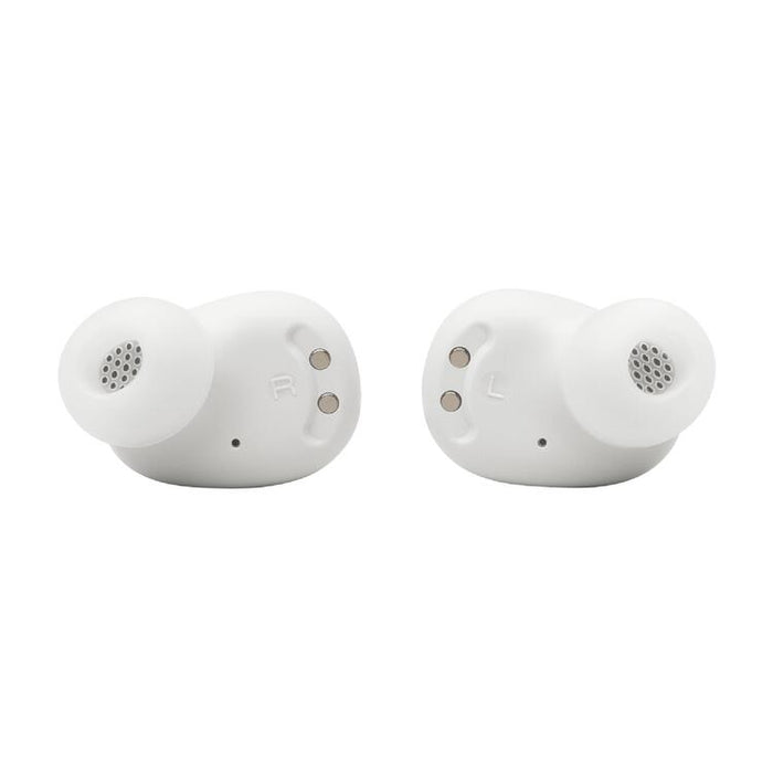 JBL Vibe Buds 2 | Écouteurs intra-auriculaires - Sans fil - Bluetooth - Technologie Smart Ambient - Blanc-SONXPLUS.com