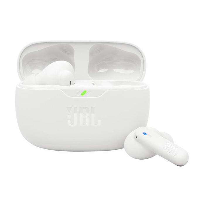 JBL Vibe Beam 2 | Écouteurs intra-auriculaires - Sans fil - Bluetooth - Technologie Smart Ambient - Blanc