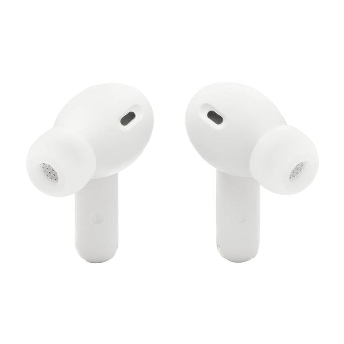 JBL Vibe Beam 2 | Écouteurs intra-auriculaires - Sans fil - Bluetooth - Technologie Smart Ambient - Blanc