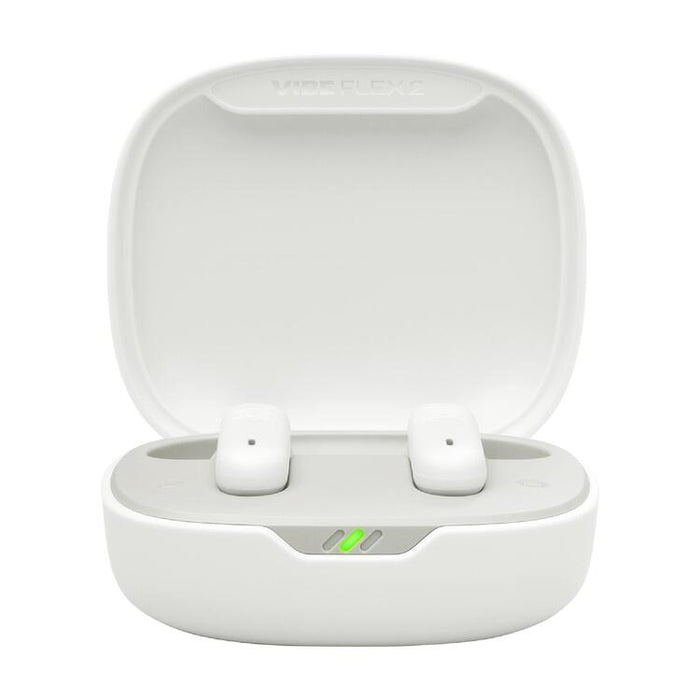 JBL Vibe Flex 2 | Écouteurs intra-auriculaires - Sans fil - Bluetooth - Technologie Smart Ambient - Blanc-SONXPLUS.com