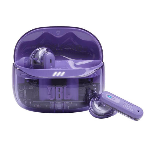 JBL Tune Beam 2 | Écouteurs intra-auriculaires - 100% Sans fil - Bluetooth - Smart Ambient - 6 Microphones - Mauve Fantôme-SONXPLUS.com