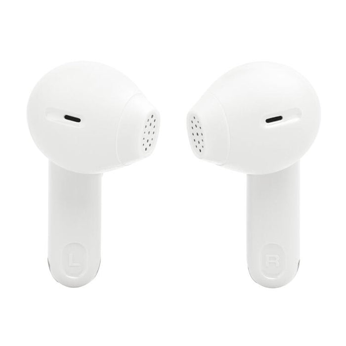 JBL Tune Flex 2 | Écouteurs intra-auriculaires - 100% Sans fil - Bluetooth - Réduction de bruit - 6 Microphones - IP54 - Blanc-SONXPLUS.com