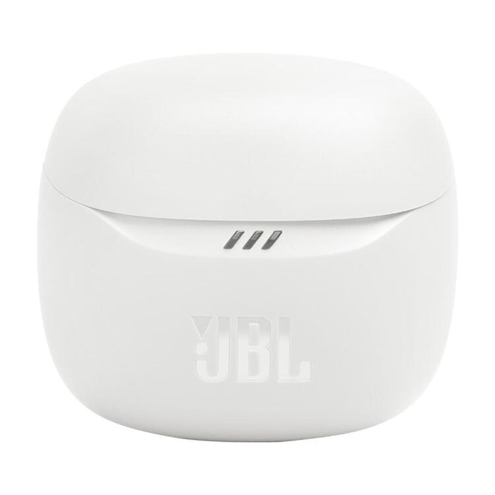 JBL Tune Flex 2 | Écouteurs intra-auriculaires - 100% Sans fil - Bluetooth - Réduction de bruit - 6 Microphones - IP54 - Blanc-SONXPLUS.com