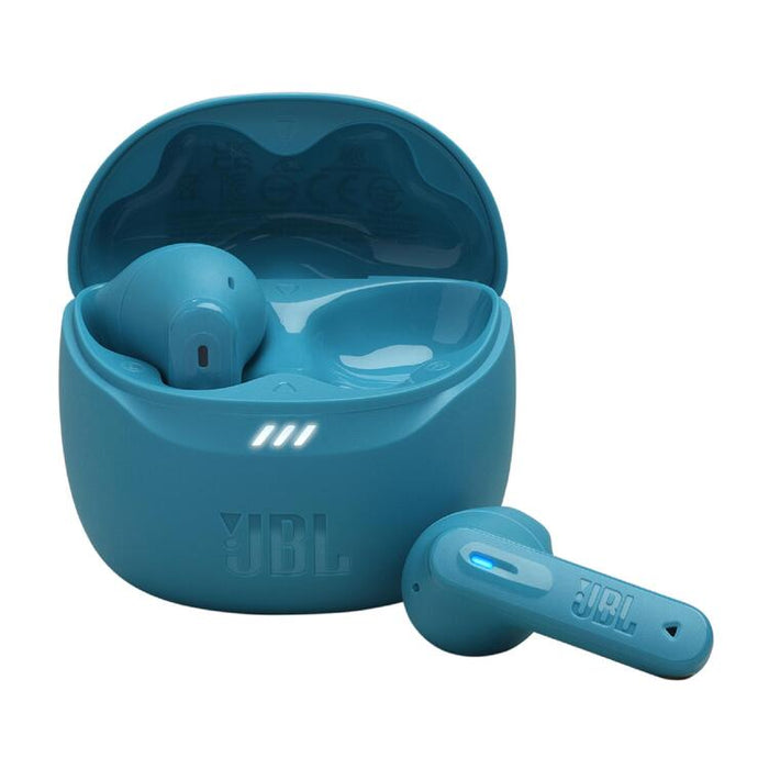 JBL Tune Flex 2 | Écouteurs intra-auriculaires - 100% Sans fil - Bluetooth - Réduction de bruit - 6 Microphones - IP54 - Turquoise-SONXPLUS.com