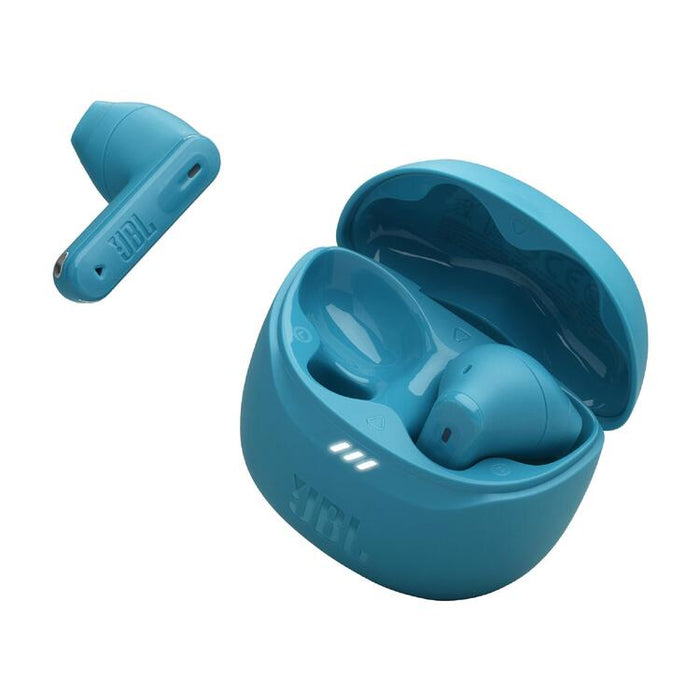 JBL Tune Flex 2 | Écouteurs intra-auriculaires - 100% Sans fil - Bluetooth - Réduction de bruit - 6 Microphones - IP54 - Turquoise-SONXPLUS.com