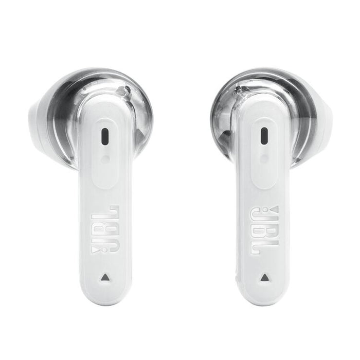 JBL Tune Flex 2 | Écouteurs intra-auriculaires - 100% Sans fil - Bluetooth - Réduction de bruit - 6 Microphones - IP54 - Blanc Fantôme-SONXPLUS.com