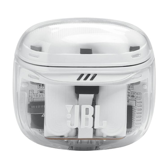 JBL Tune Flex 2 | Écouteurs intra-auriculaires - 100% Sans fil - Bluetooth - Réduction de bruit - 6 Microphones - IP54 - Blanc Fantôme-SONXPLUS.com
