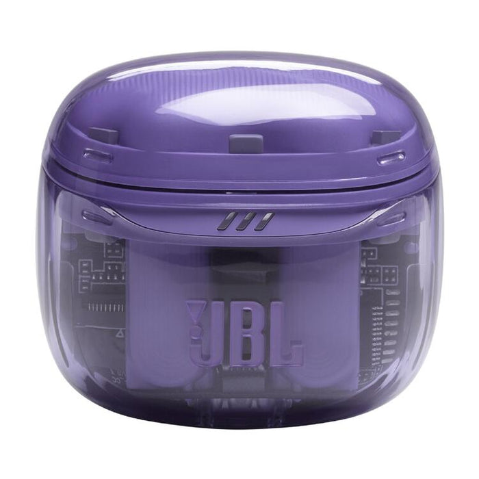 JBL Tune Flex 2 | Écouteurs intra-auriculaires - 100% Sans fil - Bluetooth - Réduction de bruit - 6 Microphones - IP54 - Mauve Fantôme-SONXPLUS.com