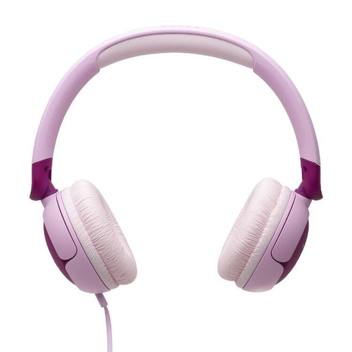 JBL JR320 | Écouteurs filaires circum-auriculaires pour enfant - JBL Safe Sound - Microphone - Mauve-SONXPLUS.com