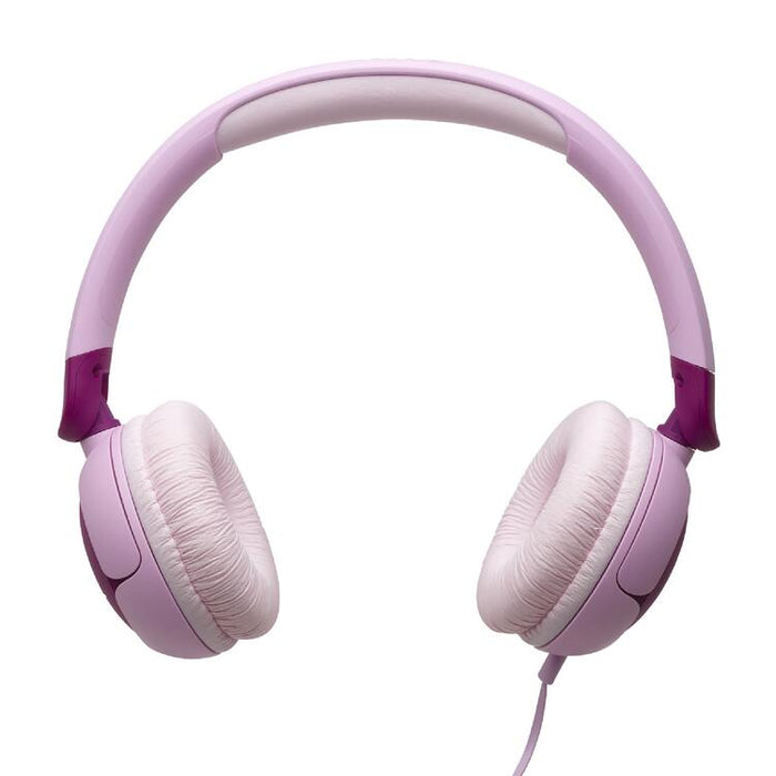 JBL JR320 | Écouteurs filaires circum-auriculaires pour enfant - JBL Safe Sound - Microphone - Mauve-SONXPLUS.com