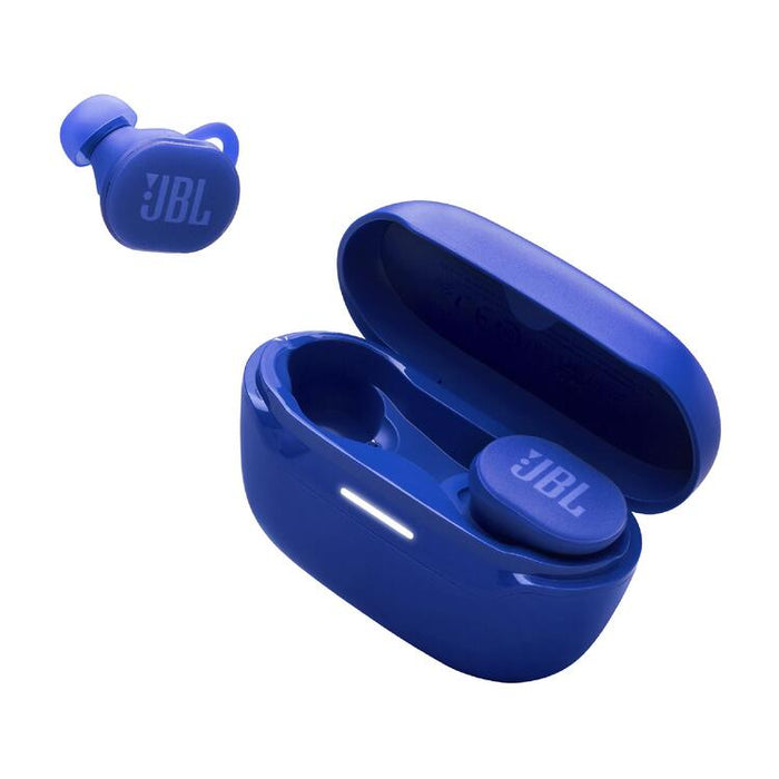 JBL Endurance RACE 2 | Écouteurs intra-auriculaires - 100% Sans fil - Sport - Étanches - Jusqu'à 48 heures d'autonomie - Bleu-SONXPLUS.com