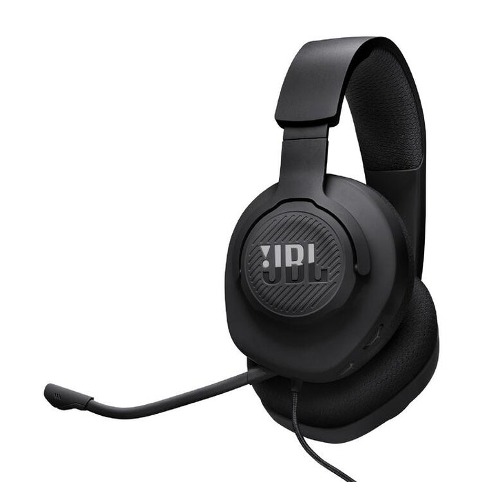 JBL Quantum 100 M2 | Casque de jeu filaire circum-auriculaire - Compatible avec toutes les plateformes - Noir-SONXPLUS.com