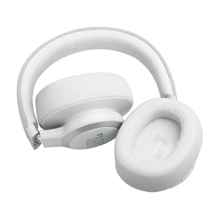 JBL Live 770NC | Écouteurs circum-auriculaires - Sans fil - Bluetooth - Blanc-SONXPLUS.com