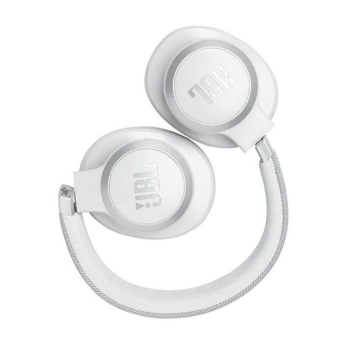 JBL Live 770NC | Écouteurs circum-auriculaires - Sans fil - Bluetooth - Blanc-SONXPLUS.com