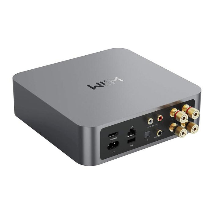 WiiM Vibelink | Amplificateur intégré - 100W ou 200W par canal - Aluminium - Gris Sidéral-SONXPLUS.com