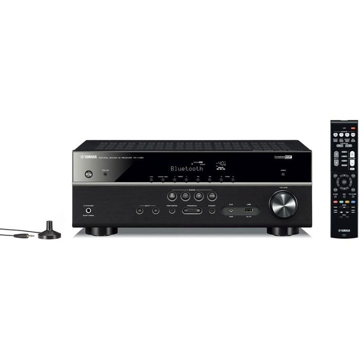 Yamaha RXV385B | Récepteur AV cinéma maison 5.1 Canaux - Bluetooth - 4K - 70W - HDMI - YPAO - Noir-SONXPLUS.com