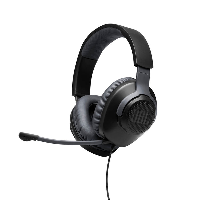 JBL Quantum 100 | Casque de jeu filaire circum-auriculaire - Noir