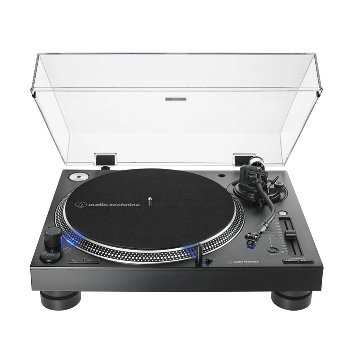 Audio-Technica LP140XP | Table tournante manuelle - Entraînement direct professionnelle - Noir | 01 | Sonxplus