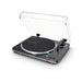Audio-Technica AT-LP70XBTBS | Table tournante Stéréo - Sans fil - Bluetooth - Entraînement par courroie - Entièrement automatique - Noir/Argent | 02 | Sonxplus