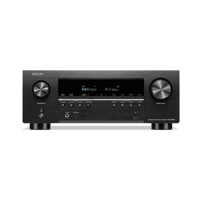 Denon AVR-S980H | Récepteur AV - 7.2 canaux d'amplification - Cinéma maison - 8K - HEOS - Noir | 01 | Sonxplus