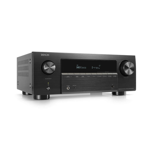 Denon AVRX2900H | Récepteur AV - 7.2 canaux - Cinéma maison - 8K - HEOS - Noir | 02 | Sonxplus