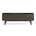 BDI BDIINTER7249EBO | Meuble multimédia - Porte pleine largeur à ouverture par pression - Frêne Charbon-SONXPLUS.com