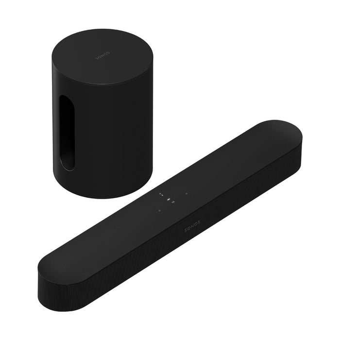 Sonos | Ensemble de divertissement avec Beam Ultra + Sub Mini - Noir | 01 | Sonxplus