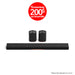 LG Sound Suite | Immersive suite 5 - Barre de son H7 +2 M5 | 01 | Sonxplus