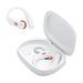 JBL Endurance Peak 4 | Écouteurs intra-auriculaire - TwistLock  - Blanc/Orange | 02 | Sonxplus