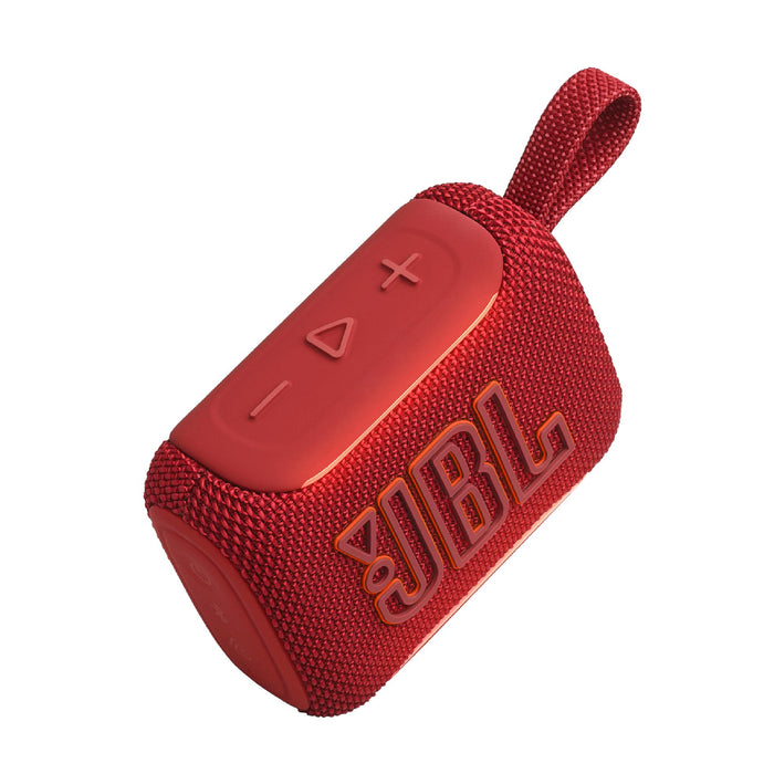JBL GO 5 | Mini haut-parleur portable - Bluetooth - 10 Heures d'autonomie - IP68 - Rouge | 02 | Sonxplus