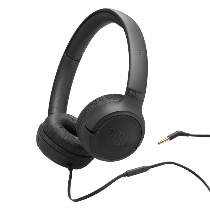 JBL Tune 530 | Écouteurs supra-auriculaire - Fil - Pliable - Noir | 01 | Sonxplus