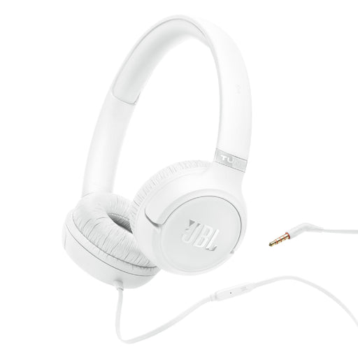 JBL Tune 530 | Écouteurs supra-auriculaire - Fil - Pliable - Blanc | 01 | Sonxplus