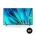 Sony BRAVIA 3 K-55S30 | Téléviseur 55" - LCD - DEL - Série S30 - 4K Ultra HD - HDR - Google TV | 01 | Sonxplus