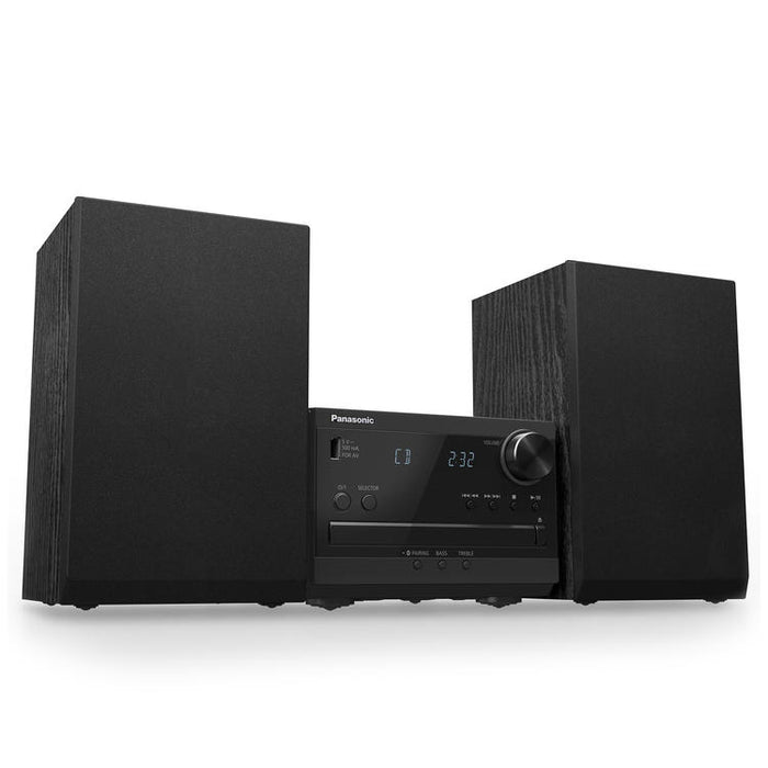 Panasonic SC-PM270K | Micro-Chaîne - Lecteur CD - Radio - Bluetooth - Noir-SONXPLUS.com