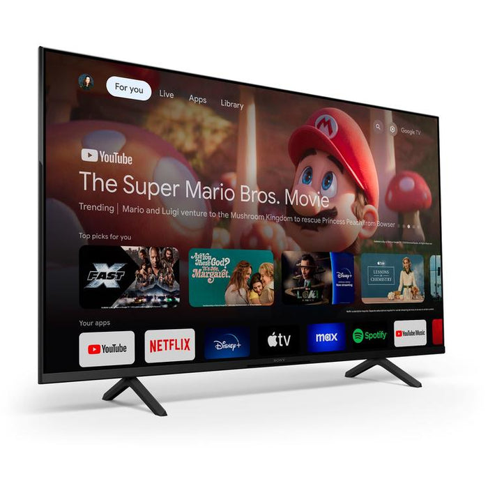 Sony BRAVIA3 K-43S30 | Téléviseur 43" - LCD - DEL - Série S30 - 4K Ultra HD - HDR - Google TV-SONXPLUS.com