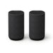 Sony SA-RS5 | Ensemble d'Haut-parleurs arrière - Sans fil - Avec batterie intégrée - Compatible avec les modèles HT-A7000 et HT-A5000 - Noir-SONXPLUS.com