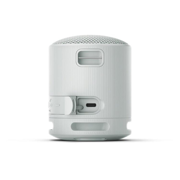 Sony SRS-XB100 | Haut-parleur portatif - Sans fil - Bluetooth - IP67 - Gris clair-SONXPLUS.com