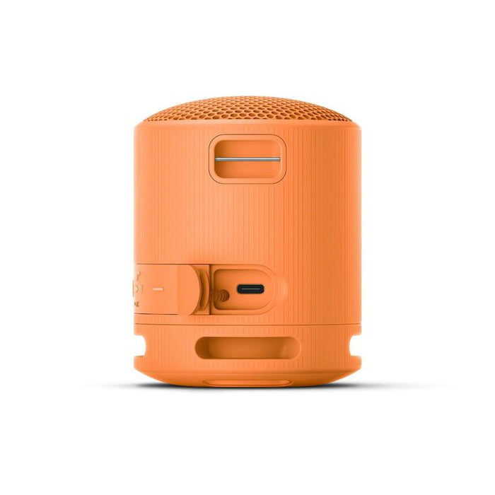 Sony SRS-XB100 | Haut-parleur portatif - Sans fil - Bluetooth - IP67 - Orange-SONXPLUS.com