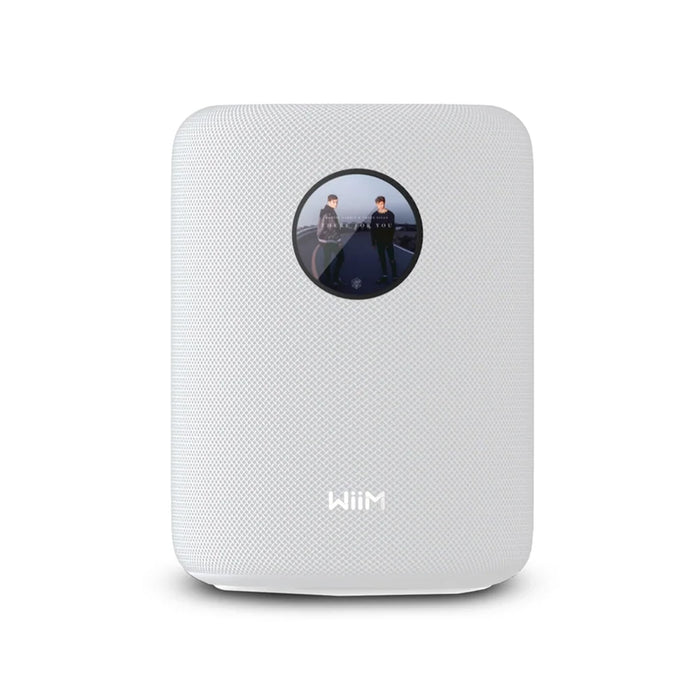 WiiM Sound | Haut-parleur Streaming - Écran tactile de 1,8" - Sans fil - Blanc | 01 | Sonxplus