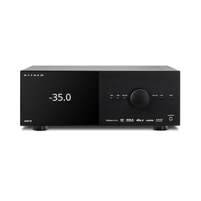 Anthem AVM 70 8K | Préamplificateur A/V - 15.2 canaux - Processeur vidéo - Noir-SONXPLUS.com