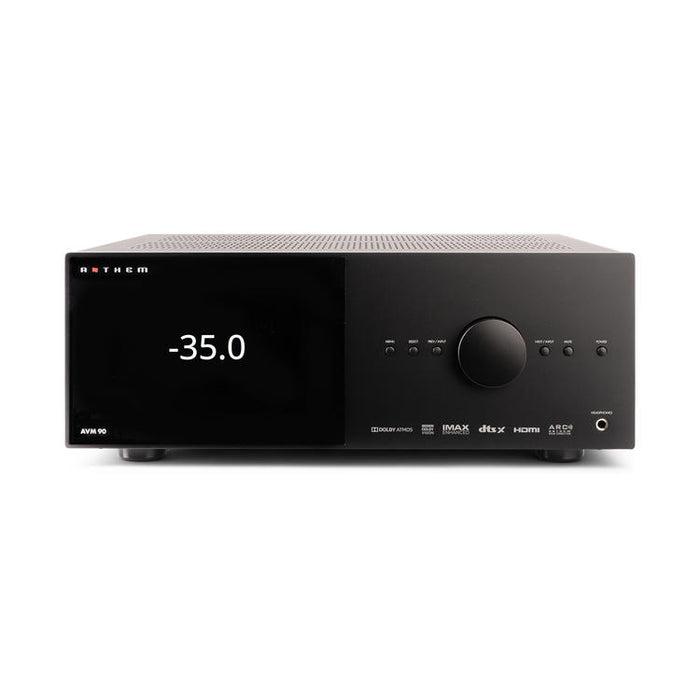 Anthem AVM 90 | Préamplificateur A/V - 15.4 canaux - Processeur vidéo - Noir-SONXPLUS.com
