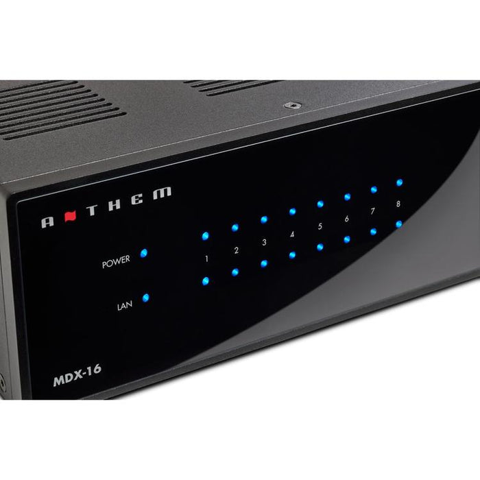 Anthem MDX16 | Amplificateur 16 canaux 8 zones et plus - Noir-SONXPLUS.com