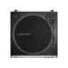 Audio-Technica AT-LP60X-GM | Table tournante Stéréo - Entraînement par courroie - Entièrement automatique - Métal Gun-SONXPLUS.com