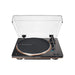 Audio-Technica AT-LP70XBTBZ | Table tournante Stéréo - Sans fil - Bluetooth - Entraînement par courroie - Entièrement automatique - Noir/Bronze-SONXPLUS.com