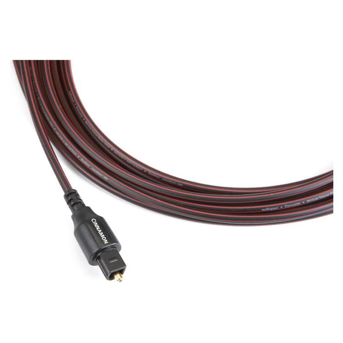Audioquest Cinnamon | Câble Optique Toslink - Fibre de pureté supérieure à faible dispersion - 0.75 Mètres-SONXPLUS.com