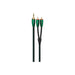 Audioquest Evergreen | Câble 3,5mm à RCA - Fiche RCA plaqués Or - 1 Mètre-SONXPLUS.com