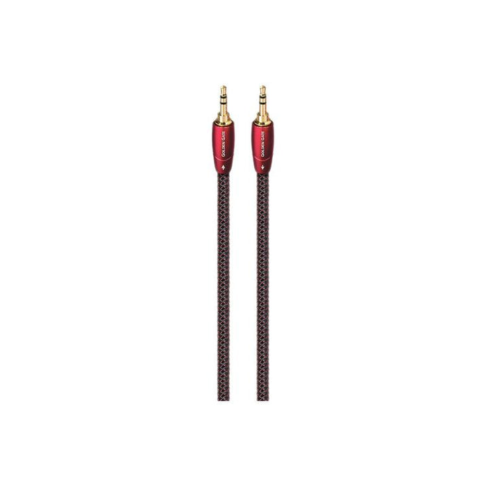 Audioquest Golden Gate | Câble 3,5mm à 3,5mm - Fiche Jack stéréo plaquées Or - 1 Mètre-SONXPLUS.com