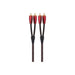 Audioquest Golden Gate | Câble double RCA à RCA - Fiche RCA plaquées Or soudées à froid - 1 Mètre-SONXPLUS.com