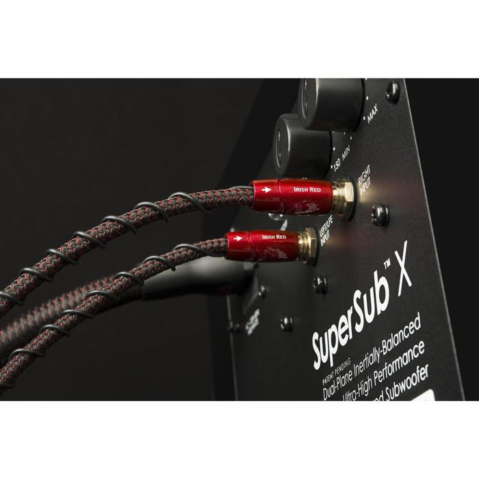 Audioquest Irish Red | Câble pour caisson de graves - 5 mètres-SONXPLUS.com