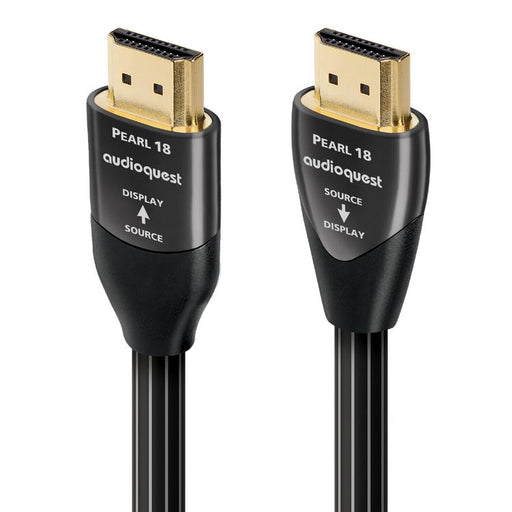 Audioquest Pearl | Câble HDMI actif - Transfert jusqu'à 8K Ultra HD - HDR - eARC - 18 Gbps - 12.5 Mètres-SONXPLUS.com